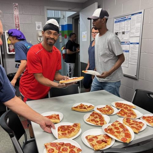 Pizza party!